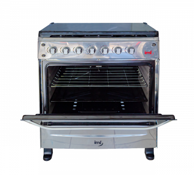 ESTUFA IML C-H5 CON HORNO ACERO INOXIDABLE